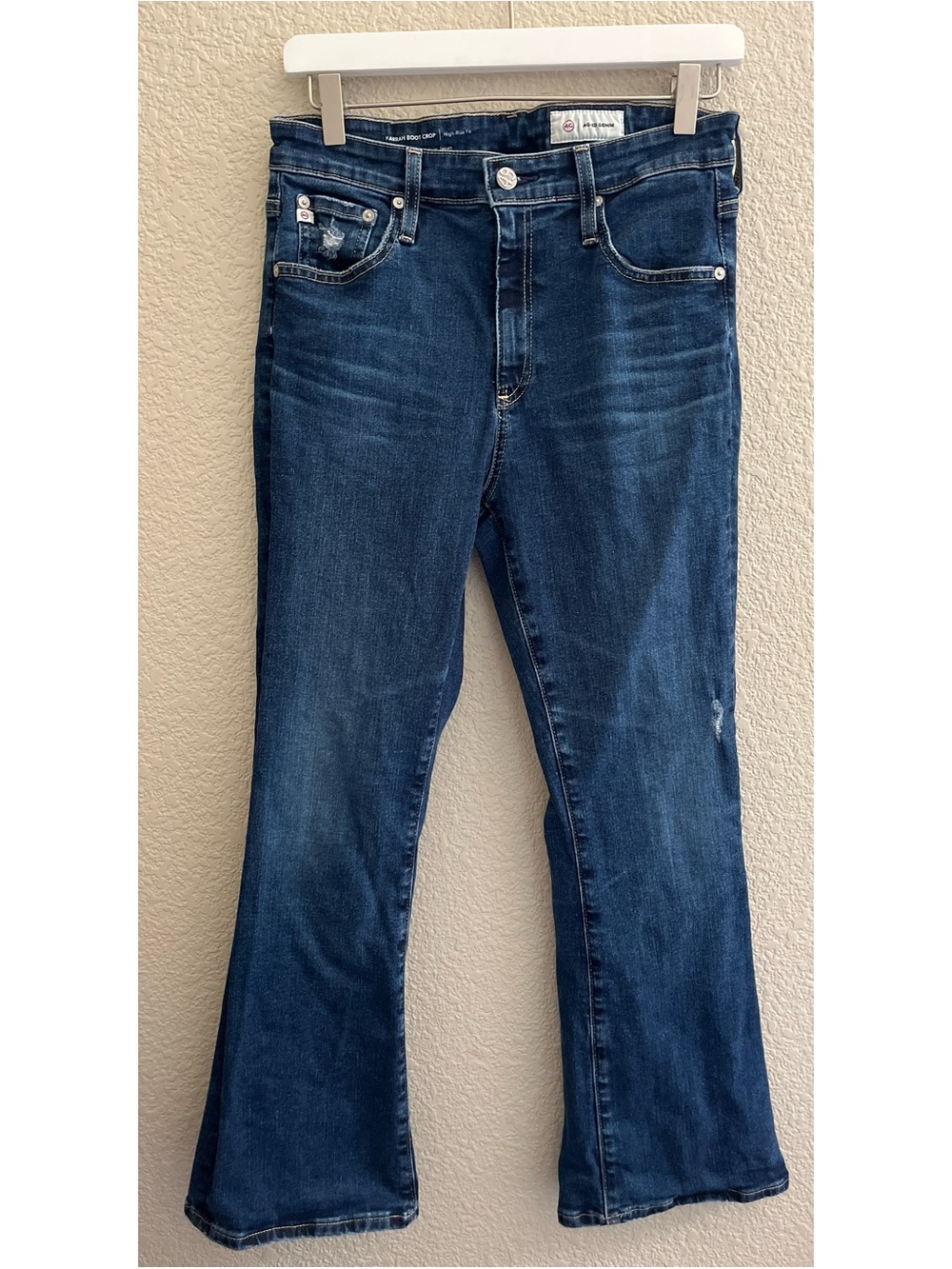 Adriano Goldschmied Farrah Boot Crop High Rise Fit Women’s Size 29